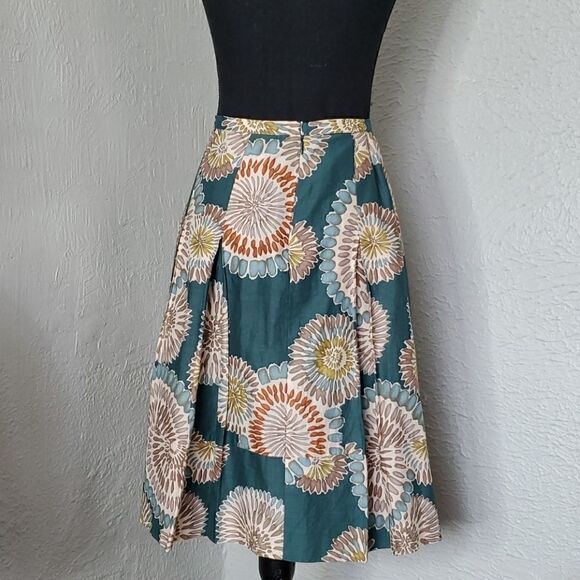 BCBGMaxAzria | Floral Cotton Skirt - Picture 3 of 5